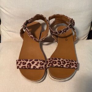 Leopard Print Women's Sandals